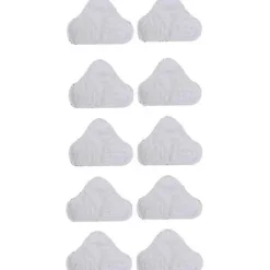 10-pak Erstatnings Steam Mop Mikrofiber Klud Pad Til H2o Mop X5 Trekantet Drag-XinHan