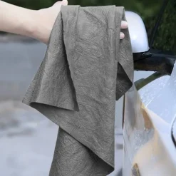 5-pak magiske rengøringsklude, velegnet til vinduer, glas og biler, mørkegrå. DarkGrey 131