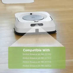10-pak moppepuder til iRobot Braava Jet M6 Ultimate Robot Moppe