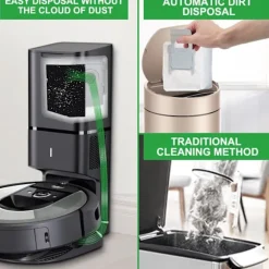 6-pak støvsugerposer iRobot Roomba i7 i7 + i7 + E5 E6 S9 S9 +