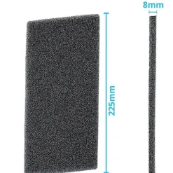 4-pak Tørretumbler-Svampfiltre Kompatibel med Whirlpool Bauknecht HX 481010354757
