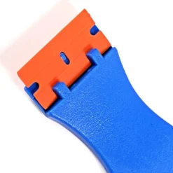 Plastikskraber med 10 plastikblade til fjernelse af lim.