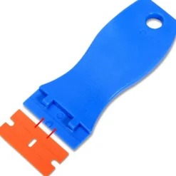 Plastikskraber med 10 plastikblade til fjernelse af lim.