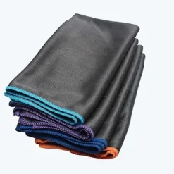{PL}Mikrofiber Carbon Klud til Aftørring af Vinduer Vinglas Porcelæn Glas Rengøringsklud Kulfiber Klud