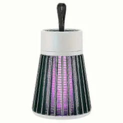 Plug-in Myggebekæmper Lampe - LED Teknologi for Sikker Eliminering af Insekter White Rechargeable