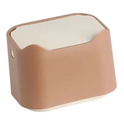 (Pow yeah!) Mini Bordplade Skraldespand Affaldskurv til Bordplade Ved Siden Af Kaffe 17.5x13x13.5cm