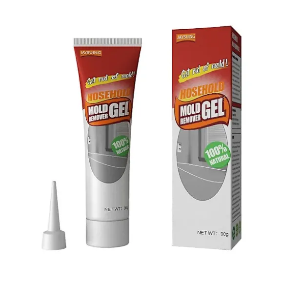 (Pow yeah!) 3-pak Mögelborttagningsgel Mold Magic Remover Hjem Væg Fliser Glas Lim Rengøring 20g