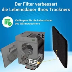 【PP】10 stk. tørretumblerfiltre til tørretumbler Erstatning for Beko 2964840100, fnugfilter til tørretumbler Beko DE8635rx DS7512pa