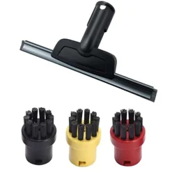Rengøringsmiddel Rengøringsglasdyse Rund Børste til SC1 SC2 SC3 SC4 SC5 [DB] black