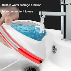 [RM] Double-Sided Magnetic Window Cleaner Automatic Drainage Window Wiper Glass Window Washer Household Cleaning Tool For Window Washing 15-26mm