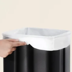 Rootz 30L Pedalaffald Bucket - Kitchen Bin - Papirkurv kan - Praktisk fodpedal - 34 x 28,5 x 54,4 cm