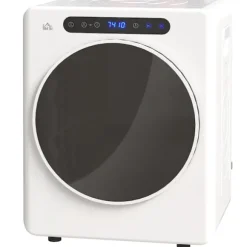 Rootz tørretumbler - Kompakt tørretumbler - Minitørrer - Touch Control - 49cm x 43cm x 61cm - 6 programmer, 4 kg Kapacitet, Hvid