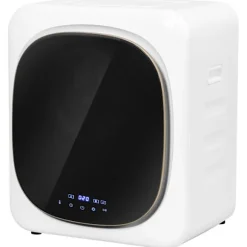 Rootz Tumble Dryer - Tøjtørrer - Ventet tørretumbler - UV -desinfektion - Kompakt 4 kg kapacitet - 48 cm x 40 cm x 56 cm - Rustfrit stål - Hvid