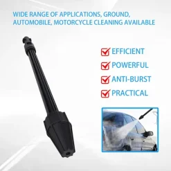 Roterbart Spolrör för Elektrisk Högtryckstvätt Black Karcher K2/K3/K4/K5/K6/K7 Black 303