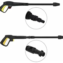 Roterende rengøringslanse til Karcher K2 K3 K4 K5 K6 K7, roterende sprøjtepistol jet billanse til Karcher K2 K7 serie højtryksrensere