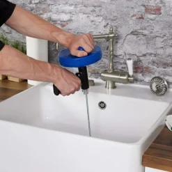 Rørrensningsspiral med håndsving