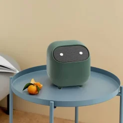 Sød mini skrivebords skraldespand, tryklåg-kreativ smuk