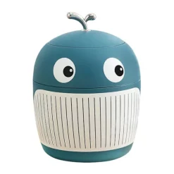 Sød tegneserie hvalformet skraldespand Sød skrivebordsskraldespand egnet