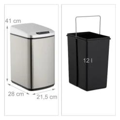 Sensor affaldsbeholder 12 l