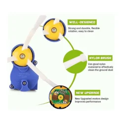 Sidebørste-motormodul til iRobot Roomba 500 600 700 800 900 I3 Serie Robotstøvsuger Udskiftningsmotormodul [dB} Blue