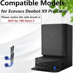 Sidebørster til Ecovacs Deebot X9 Pro Omni Støvsuger Reservedele [DB]