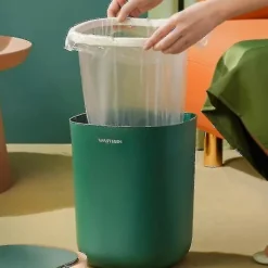 Smart Sensor Skraldespand Køkken Badeværelse Toilet Affaldsspand Bedste Automatisk Induktion Vandafvisende Spand Med Låg 12l (hvid