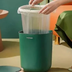 Smart Sensor Skraldespand Køkken Badeværelse Toilet Affaldsspand Bedste Automatiske Induktions Vandtætte Spand med Låg 12l (Hvid-WELLNGS
