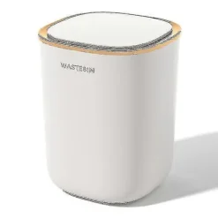 Smart Sensor Skraldespand Køkken Badeværelse Toilet Affaldsspand Bedste Automatiske Induktions Vandtætte Spand med Låg 12l (Hvid-WELLNGS