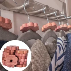 Smidig Cederträ Bricka Anti-Insekt Fukt Absorberande Brun