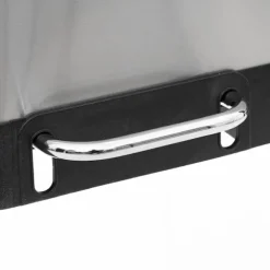 Sorteringsspand med 2 rum - Rustfrit stål Grey