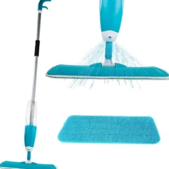 Spraymoppe - Rengøringsmoppe med sprayfunktion Blue