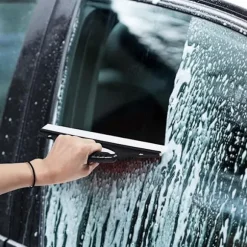 Squeegee Bil Tørrer, Bærbar Vandblad Silikone Brusebad Squeegee