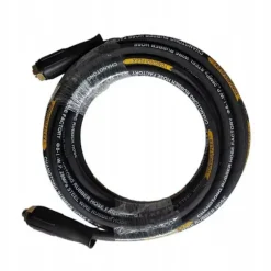 SteelHose Black Pro 10M – Hogtryksslange med Stalforstaerkning | M22 X M22 | 250 Bar | Kompatibel med Karcher HD HDS