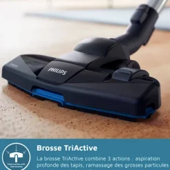 Støvsuger med pose - PHILIPS - XD3112/09 - Serie 3000 Performer Compact - 900W - 79db - Sort