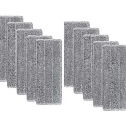 Super Absorberende Moppehoved Refills - Vaskbar Mikrofiber Husholdningsmoppehoved Rengøringspude Mikrofiber Vaskbar Rengøringsmoppe (10 stk)