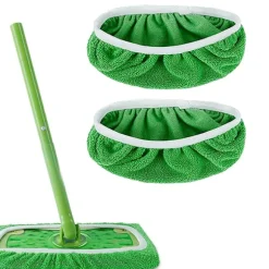 Swiffer Sweeper Mop-Ersætningspuder, Klude til Swiffer Gulvmopper, Genanvendeligt Betræk