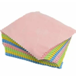 sysy 10 stk Rengøringsbriller Brilleglas Klud Økonomisk Solbriller Skærm Mikrofiber Rengøringsklud Briller A (FMY)
