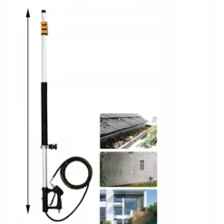 Teleskoplanse til Højtryksrenser 1,5-6,3M – 4000 PSI | Aluminium | 5 Dyser | Kompatibel med Karcher HD HDS