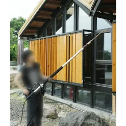 Teleskoplanse til Højtryksrenser 1,5-6,3M – 4000 PSI | Aluminium | 5 Dyser | Kompatibel med Karcher HD HDS
