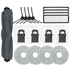 Til Bot L10s Plus Robotstøvsuger Dele Tilbehør Hovedsidebørste Hepa Filter Moppeklud Støvpose Erstatning As Shown
