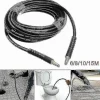 Til Karcher K2 K3 K4 K5 K6 K7 (6m) Højtryksrensere Vandrensning Højtryks Udskiftningsslange Rensesæt 6m/8m/10m/15m (FMY)