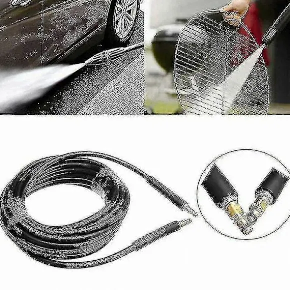 Til Karcher K2 K3 K4 K5 K6 K7 (6m) Højtryksrensere Vandrensning Højtryks Udskiftningsslange Rensesæt 6m/8m/10m/15m (FMY)
