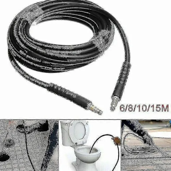 Til Karcher K2 K3 K4 K5 K6 K7 (6m) Højtryks S Rengøring Udskiftningsslange Rengøringssæt