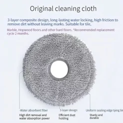 Tilbehørssæt til Dreame L20 Ultra/l30 Ultra støvsuger Hovedsidebørste Hepa-filter Moppedug Støvsugerposer Dele [DB] As Shown