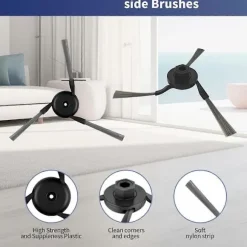 Tilbehørssæt til Dreame X40 & L40 Ultra støvsugere Hovedsidebørste Hepa Filter Moppeklud Støvposer As Shown