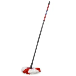 Tilpasning Vileda/O-Cedar roterende moppe stang teleskopisk 3 sektioner ac
