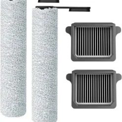 Tineco Floor One S7 Pro Støvsuger Tilbehørssæt, 2 Børsteruller og 2 HEPA-filtre til Floor One S7 Pro.