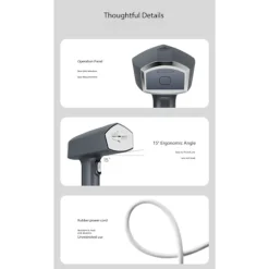 Tøjdamper 2500W, 3 I 1 350 ML Kapacitet (Lilla) Purple