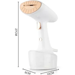 Tøjdamper 1600W Håndholdt, 200 ml vandtank (Hvid) White