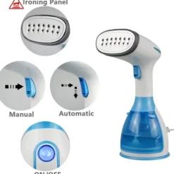 Tøjdamper, 1500W 280ML Håndholdt Vertikal Dampstryger Hurtig Opvarmning